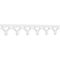 Ekena Millwork Stanley Architectural Grade PVC Running Trim, 6"H x 5/8"P x 48"L RUNP06X0625X48STN - alternate 1